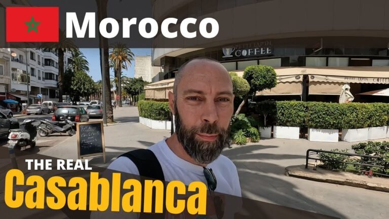 CASABLANCA – A whole DIFFERENT MOROCCO! Travel Vlog